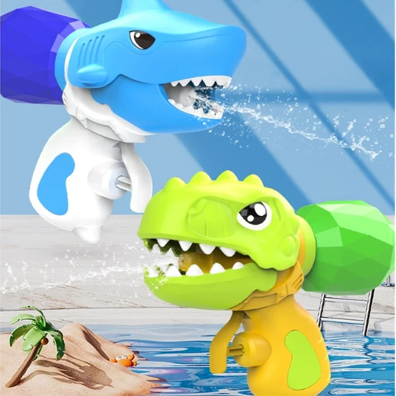 Nieuwe Blaster Waterpistool Speelgoed Kids Strand Spuitpistool Spray Zomer Zwembad Outdoor Speelgoed Kids Speelgoed Feest Strand Dinosaurus Pistool Draagbaar