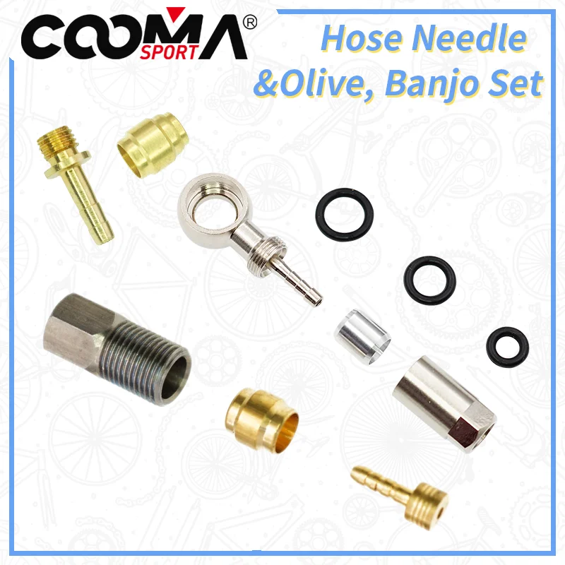 Hydraulic Brake Olive Needle, Hose Barb Compression Fitting, Banjo for SRAM DB, Level, Guide, G2, Code, XX