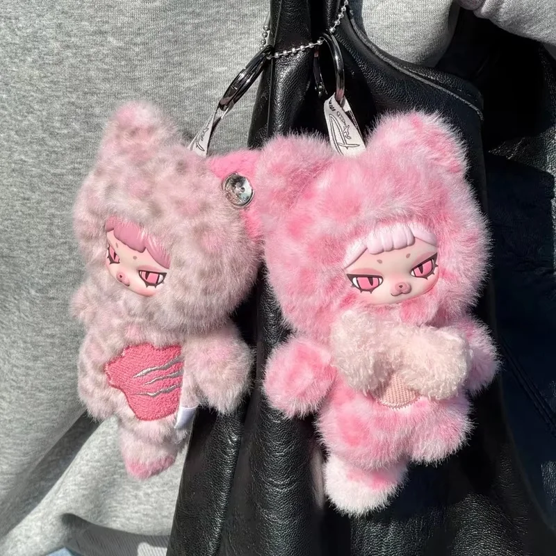 New Piku The Week Series Blind Box Cute Vinyl Face Plush Keychain