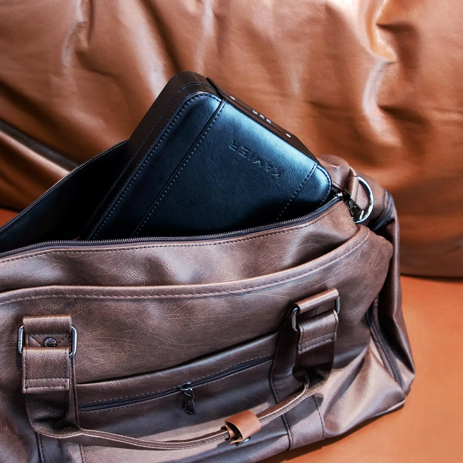 Boîte de montre à serrure à combinaison, mallette de rangement de voyage pour montres et bijoux, localisateur d'accommodes, boîtier de montre de voyage en cuir PU