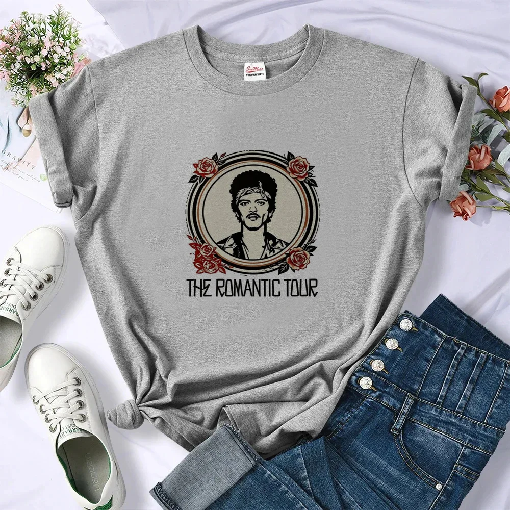 Bruno Mars t shirt female 2000s grunge meme t-shirt cheap harajuku japanese