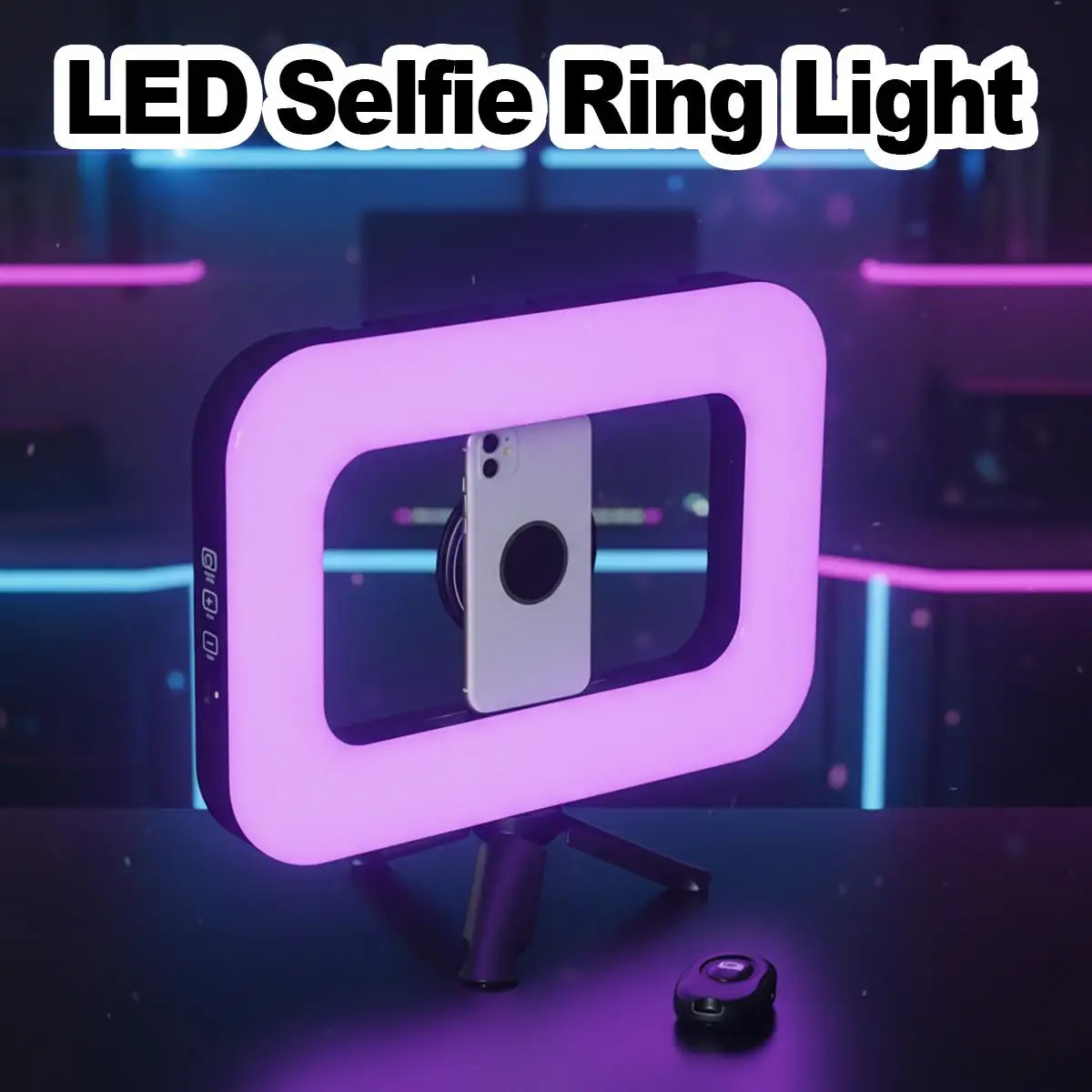 Handheld Magnetic Fill Light Pocket Size Easy Carry Portable Ring Light For Phone Online Teaching Live Broadcast USB Mac Room