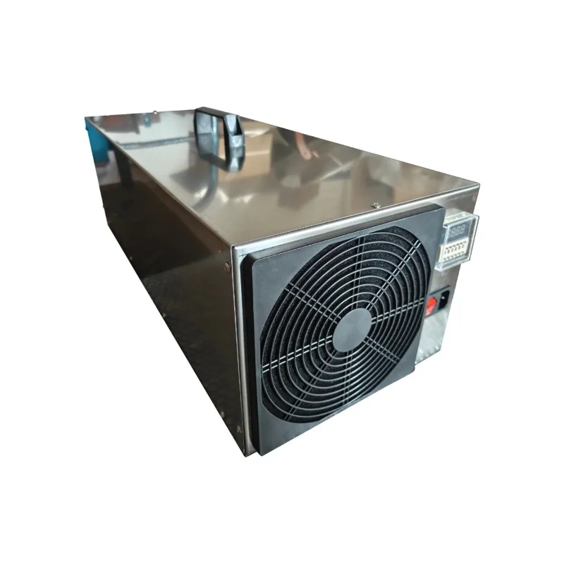60G/h Industrial Ozone Generator - Portable stainless steel with digital timer for air and water quality