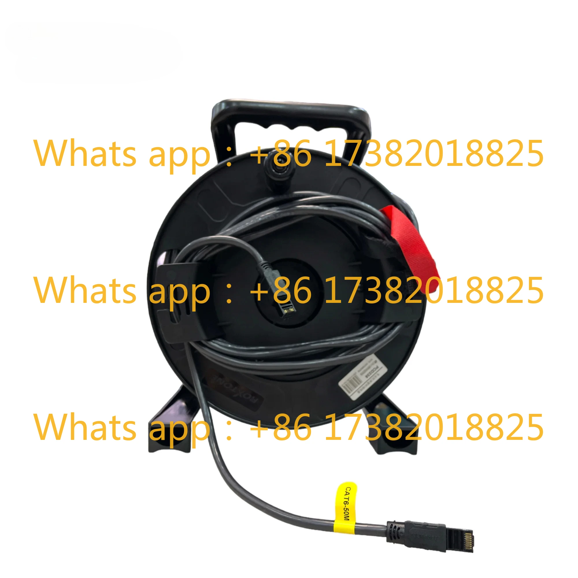 Ethernet CAT6 Cable 50m with Reel UTP 1000Mbps Super Soft Cold Resistant LED Screen Outdoor Event Long Distance RJ45