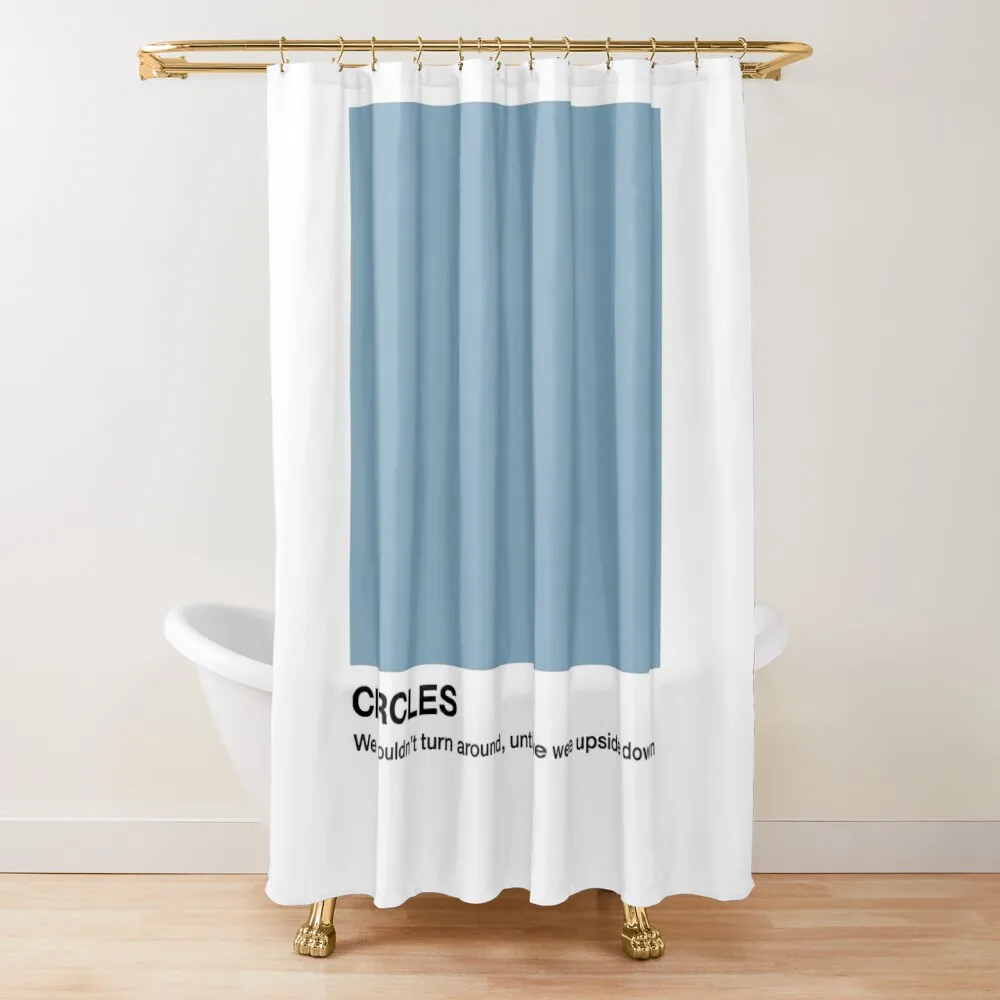 

Circles - Pantone Swatch Shower Curtain For Bathrooms With Beautiful Designs Modern Bathroom Accessories Curtain