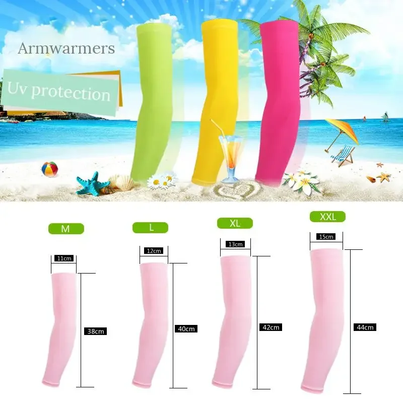 Women Men Sport Arm Sleeves Basketball Volleyball Sunscreen Cycling Fishing Arm Sleeve Quick Dry Running Arm Warmers Custom Logo