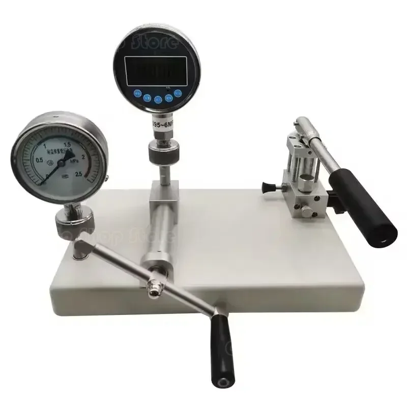 0.095 to 6MPa Hydraulic Calibration Bench High Pressure Calibrator Water Pressure Calibrator Hydraulic Pump Hydraulic Calibrator