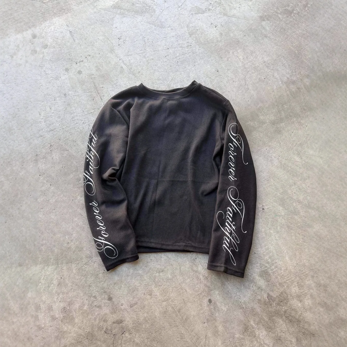European and American Ins personalized dark print color blocked round neck sweatshirt long sleeved pullover base shirt retro Y2K