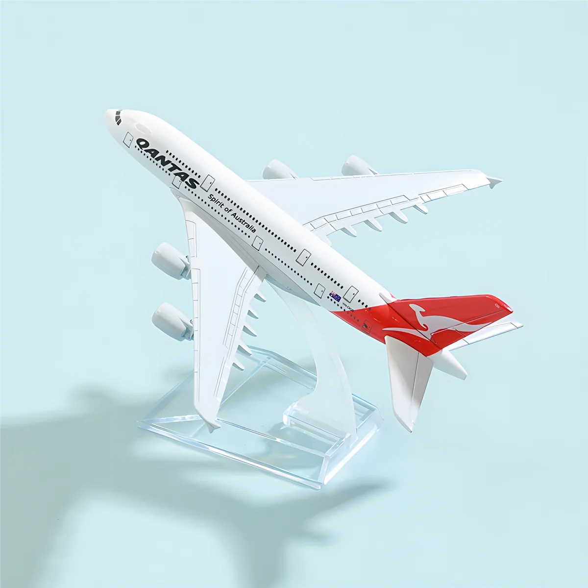 Scale 1:400 Metal Diecast Aviation Replica Aircraft Model Airplane Miniature Xmas Kids Home Office Room Decor Gift Ornament Toy