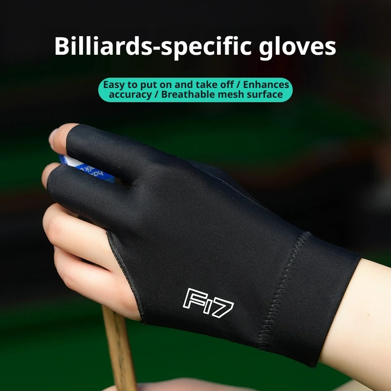 

Professional billiard gloves for men and women non-slip wear-resistant breathable dew special for three-finger billiard games