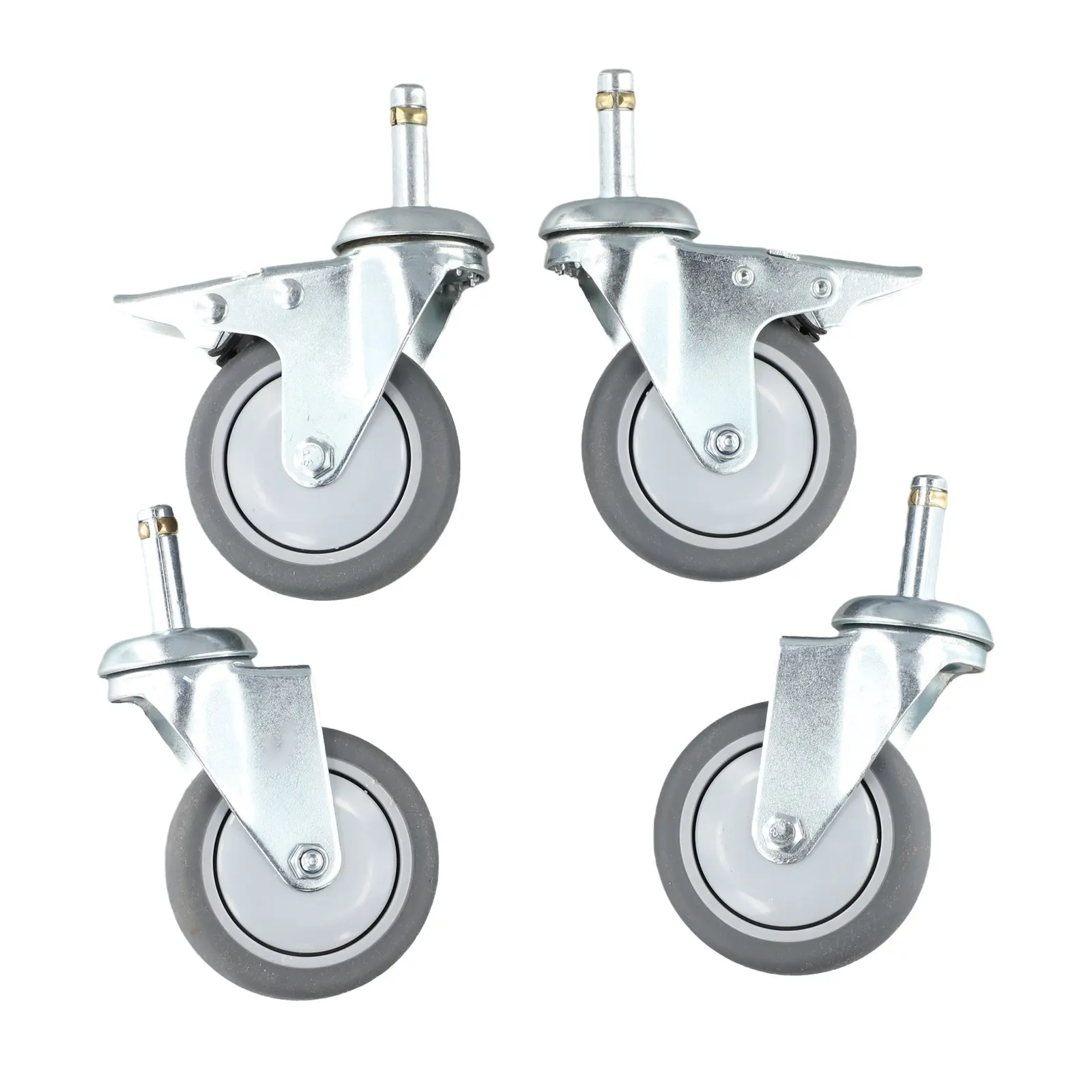 Rubber Swivel Casters 1-3/8\
