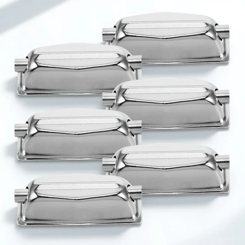 

6pcs Double End Snare Lug Ear Connectors Metal Hardware Replacement Parts For Bass Drum Silver Drum Set Accessories