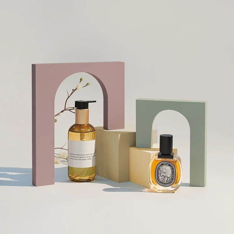 Morandi accesorios de madera para decoración de fotos, accesorios geométricos de fotografía, accesorios de exhibición