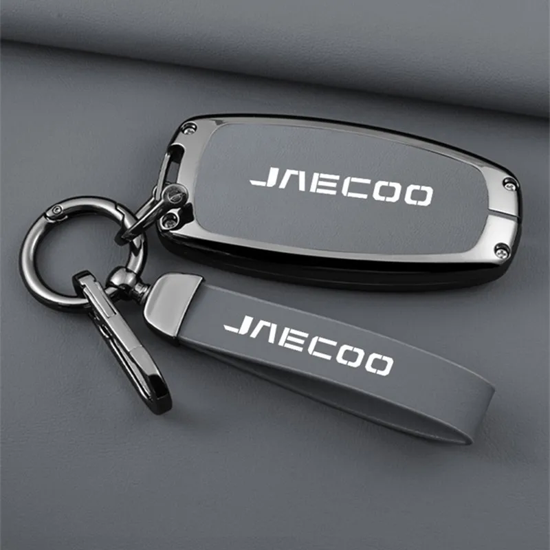 For Chery JAECOO J7 J8 Omoda 5 Arrizo Tiggo 8PRO Car Key Cover Zinc Alloy Remote Key Holder Shell Case Keychain Protector Cover