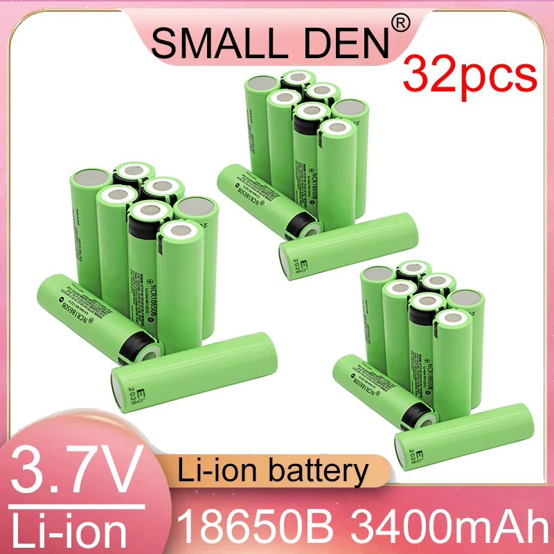 

100% brand new original 3.7V 3400mAH 18650B suitable for children's toy cars, portable fans, flashlights, lithium-ion batteries