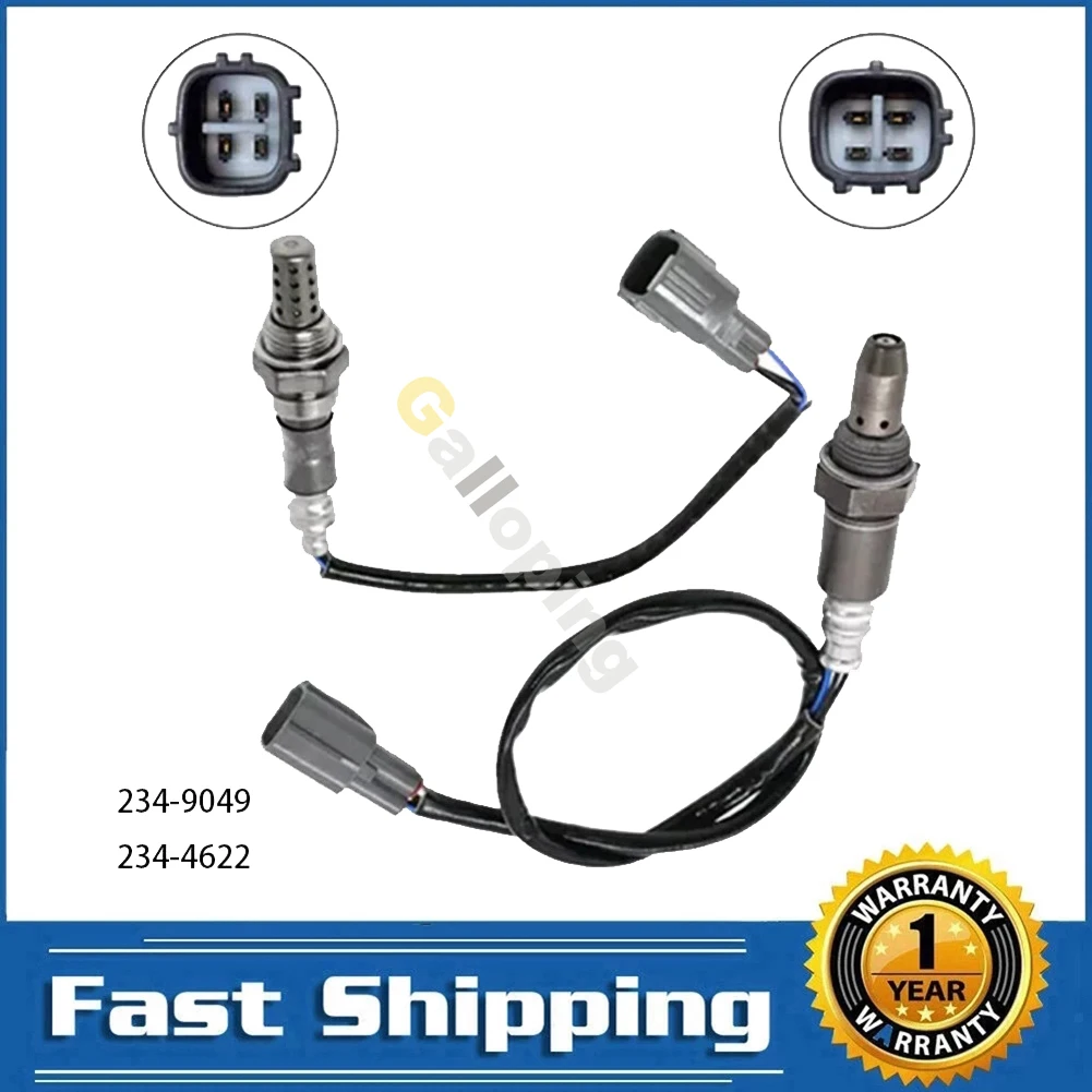 

2x датчик кислорода O2 для Toyota Camry 2004-2011 2006-2008 RAV4 2.4L Upstream Downstream 4 провода автомобильные аксессуары 234-9049 234-4622