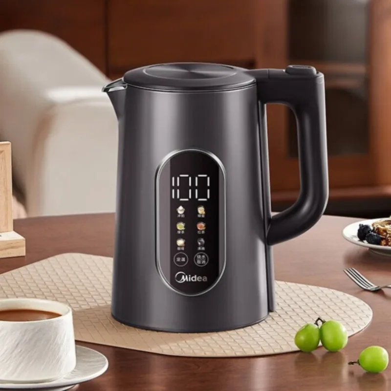 Electric kettle with double steel color screen, constant temperature and heat preservation, household touch control
