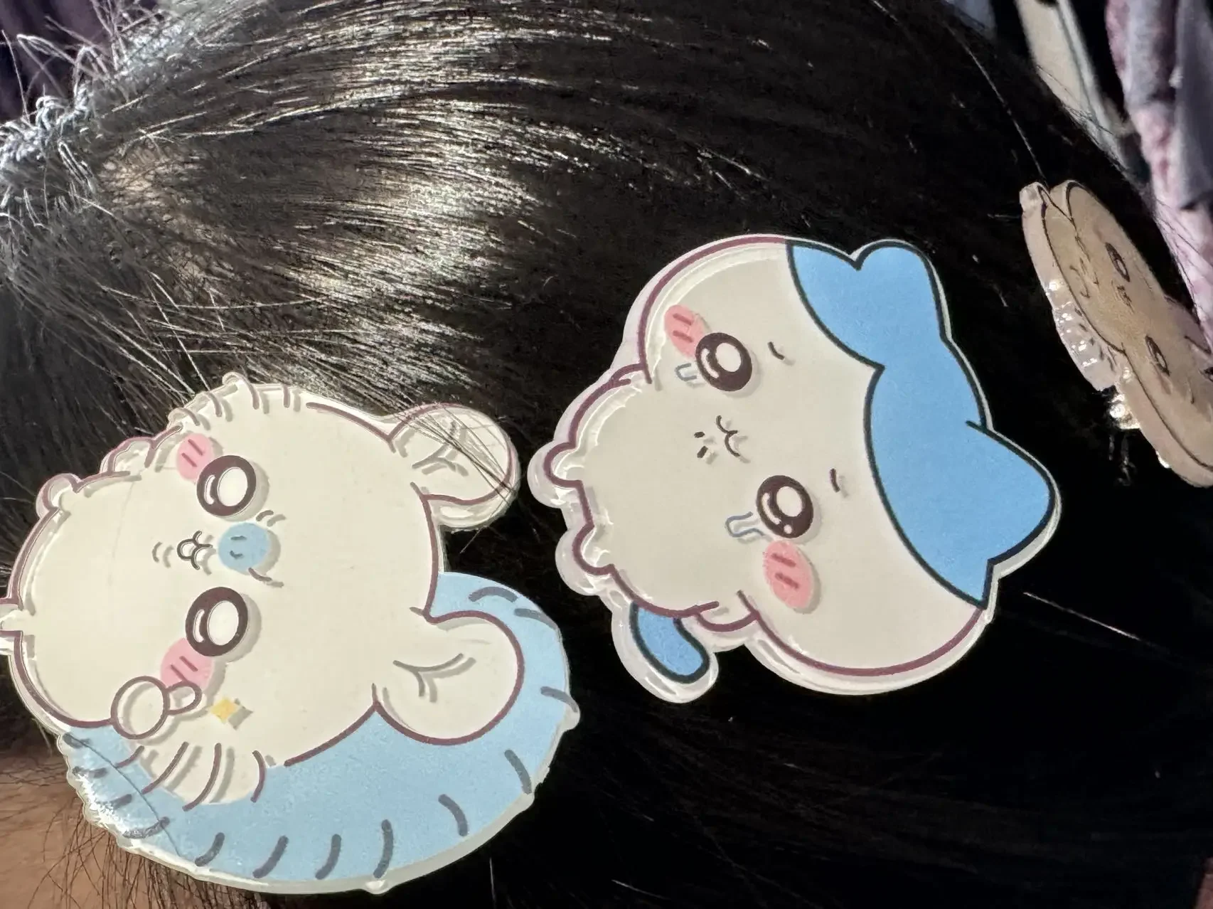 Cartoon Hair Clip Style Cute Anime Duckbill Clip Girl Accessories Hairpin 치이카와 Women Decorate Kawaii Handmade Gift Collect