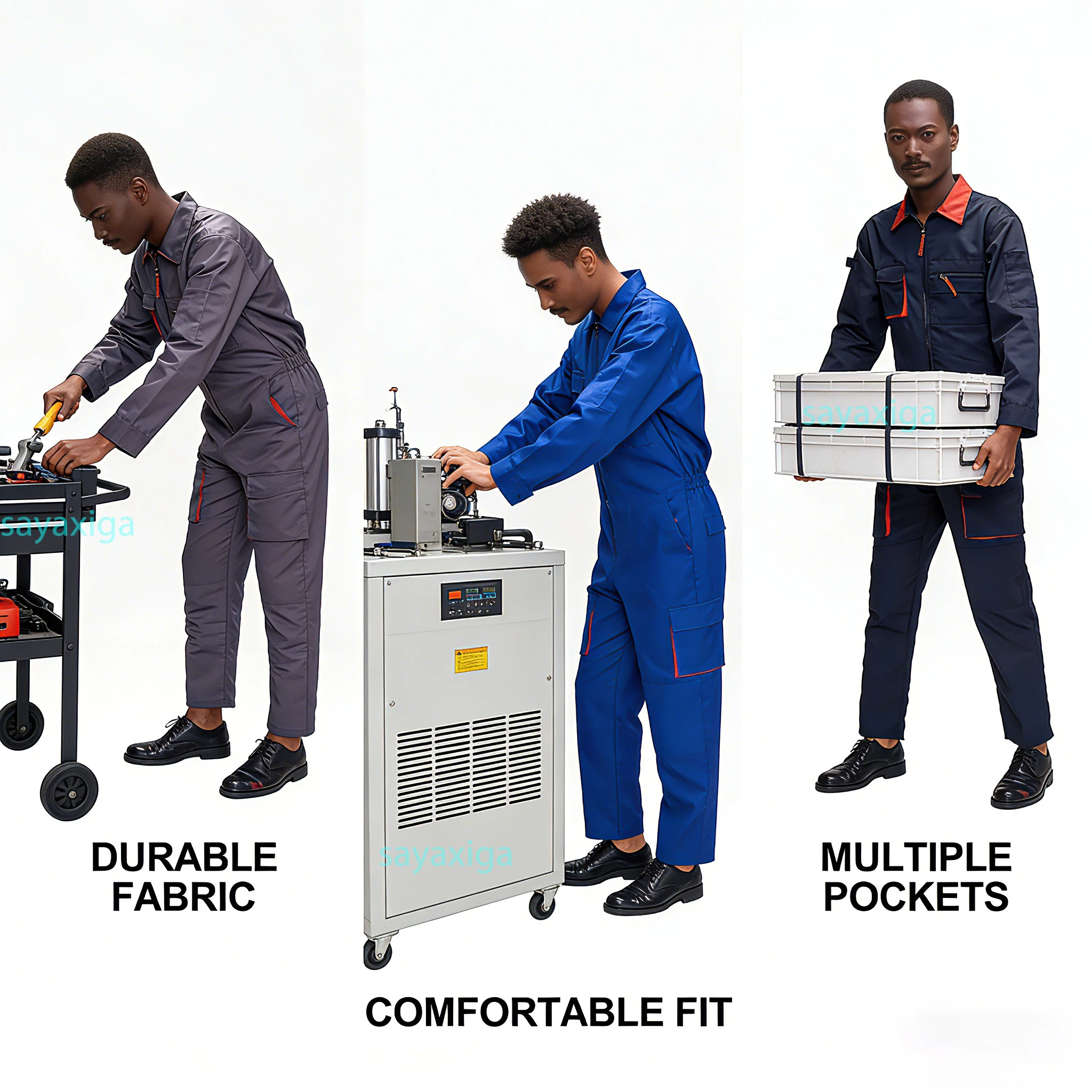 Lightweight Coveralls for Men And Women Safety Work Uniform Painting Clothes for Mechanics Construction Repairman Factory Suppli