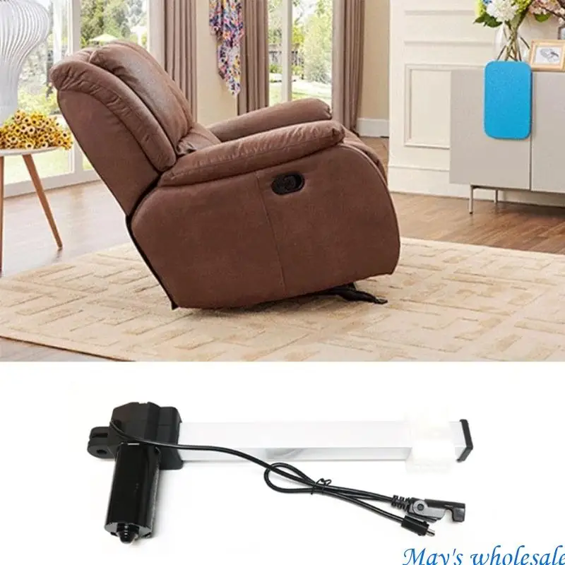 عملي قدرة تحميل عالية 24 فولت محرك المحرك الخطي 650N التوجهات الصامتة تصاميم لرفع الكراسي الاستخدام اليومي غير الرسمي 448A