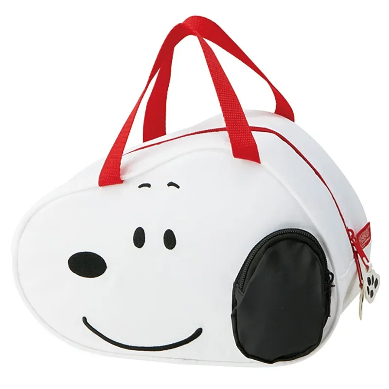 Snoopy Lunch Bags Bento Bag Cartoon Insulated Cold Stripe Picnic Kawaii Carry Case Thermal Food Picnic Lunch Bags for Women Kids