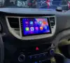 アンドロイド 14 8 グラム + 128 グラムカーラジオマルチメディアプレーヤーヒュンダイツーソン 2015 2016 2017 2018 自動 GPS ナビゲーションヘッドユニット DVD カセット 3