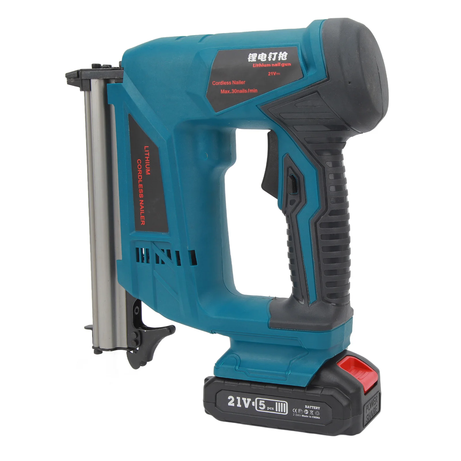 電動ブラッドネイラー コードレスネイラー 電動釘打ち機 バッテリー式ハンドヘルドコードレスネイラー 家具フレーム取り付け用