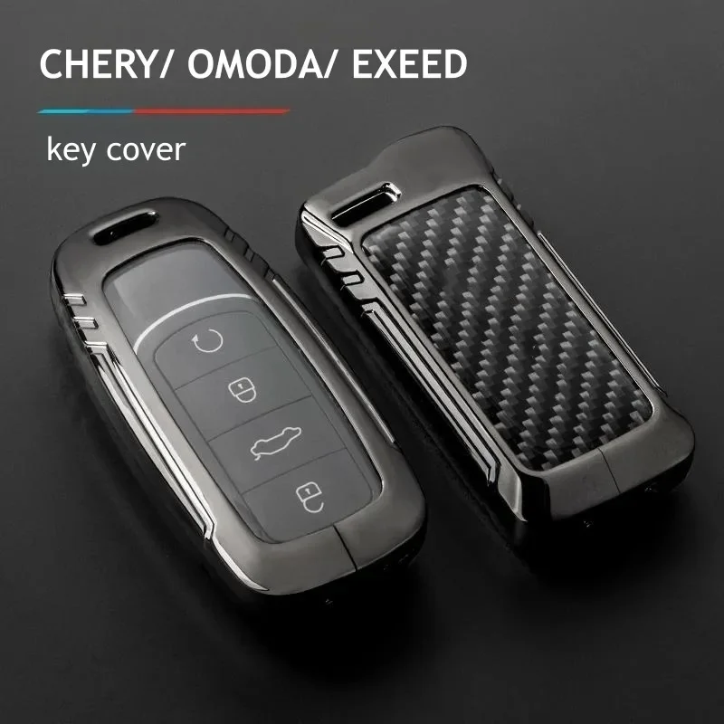 For Chery Tiggo 8 Car Key Cover for Chery Tiggo7 OMODA EXEED New 5 Plus 7pro Accessories Car-Styling Keychain Protect Set Holder