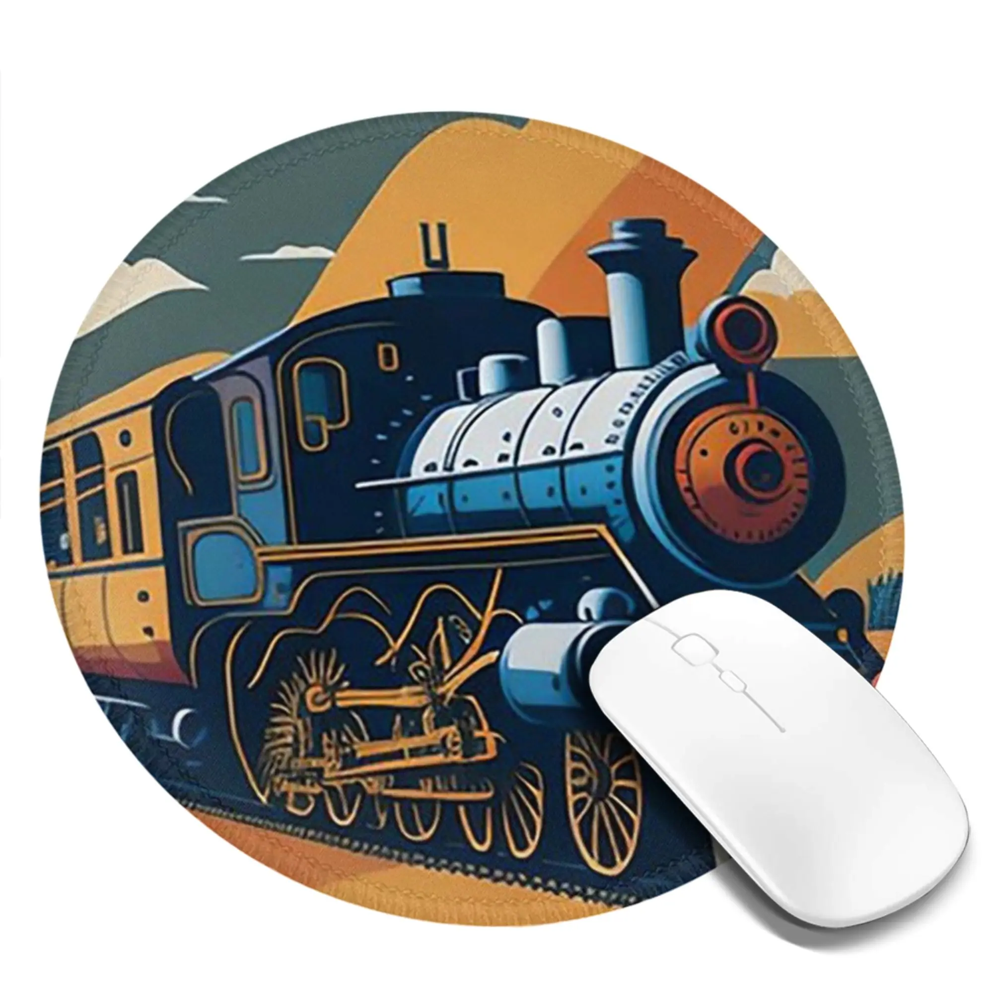 classic train Mouse Pad Computer Keyboard Mouse Mat Gamer PC Laptop Desk Mat Office Accessories Table Mats