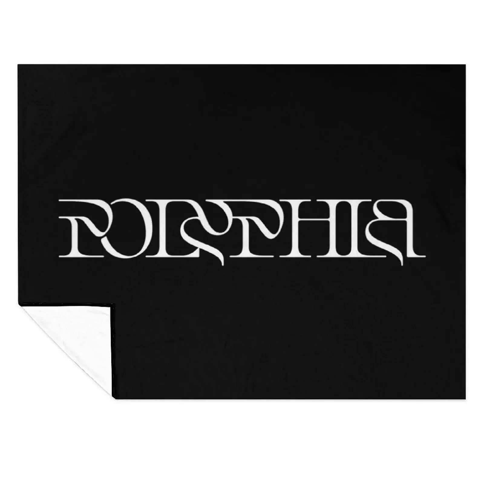 

Polyphia Merch Polyphia Logo Throw Blanket Beach christmas gifts Retros Plush Blankets