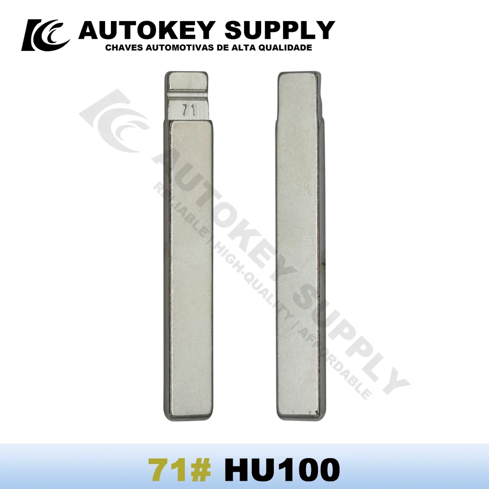 

5PCS/10PCS KD VVDI 71# HU100 Key Blade Replacement Uncut Blank For Chevrolet