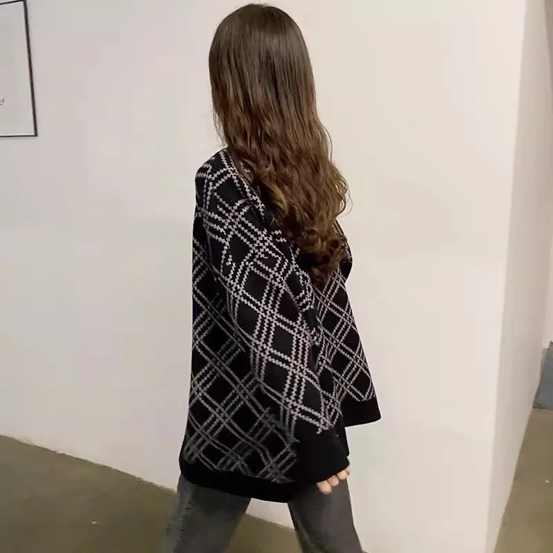 High-End Women's Knitted Open Cardigan Early Autumn New Arrival No Pilling Sweater Jaet Long Sve V-Ne Regular Length