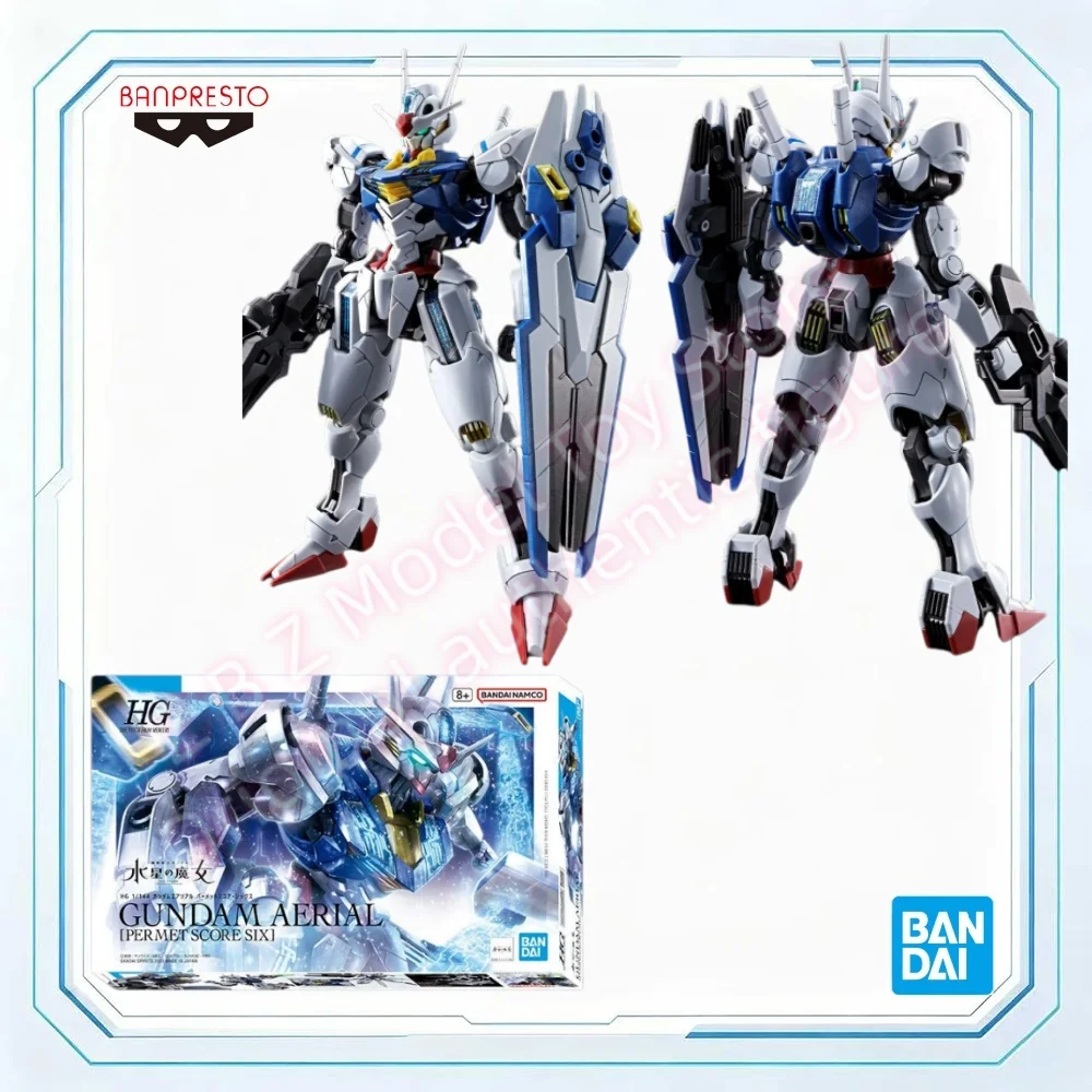 Pre-order HG 1/144 Gundam Aerial Permet Score Six Bandai Cool Dynamic Exquisite Collectible Detailed Model Kit For Fans Display