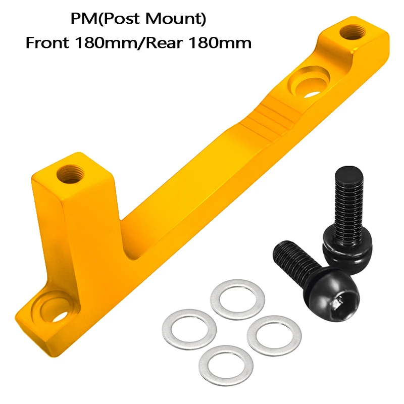 BUCKLOS Fahrrad-Scheibenbremsenadapter IS PM Fahrrad-Scheibenbremsenhalterung für 180/203MM Fahrradbremsen Bremssatteladapter mit Schrauben – Detail 11