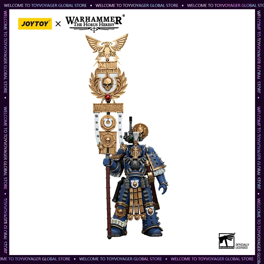 [IN STOCK] JOYTOY  Warhammer 30K 1/18 Action Figures Ultramarines Remus Ventanus Figure Model Collection Boy Gift Toy for Kid