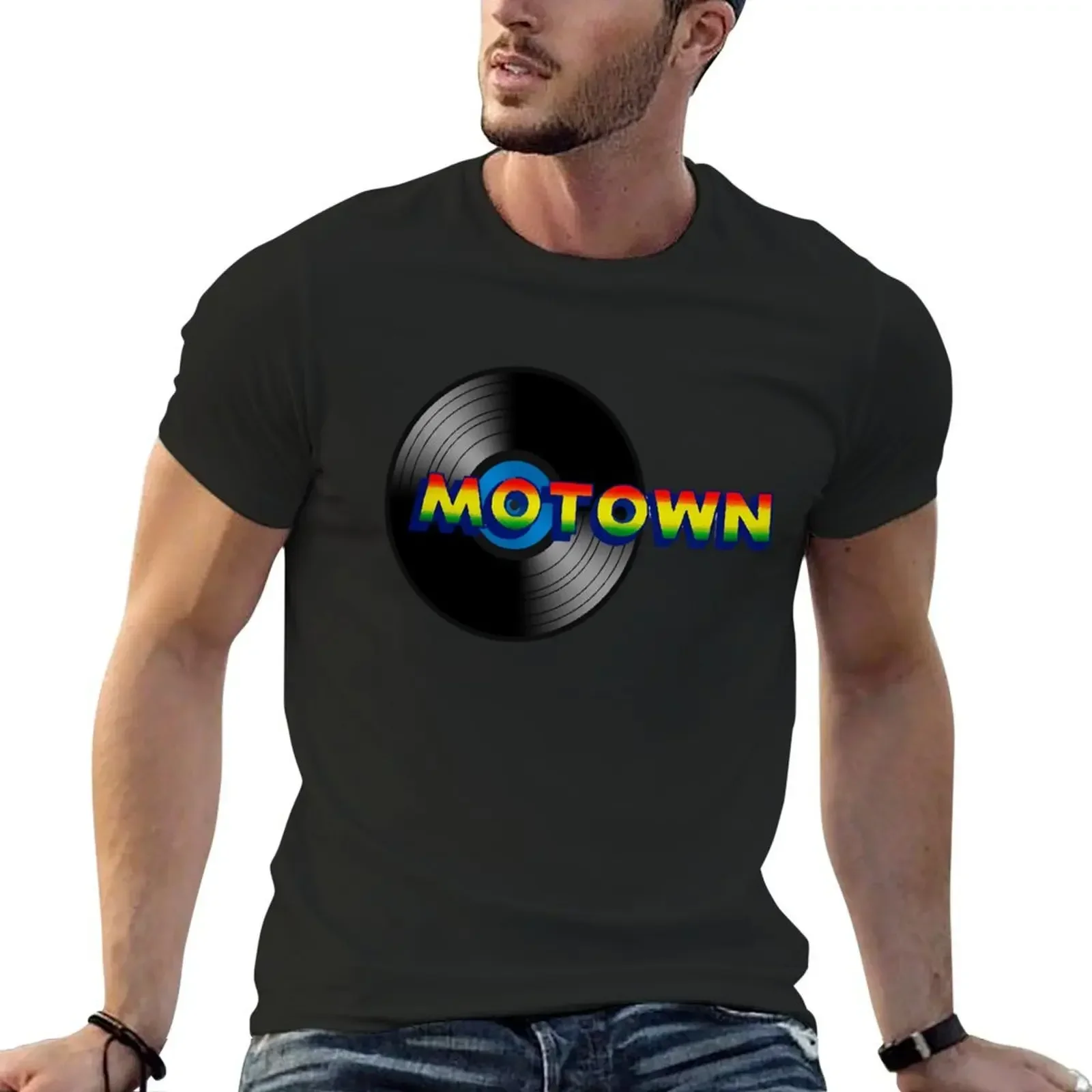 Motown T-Shirt quick drying designer shirts anime tshirt vintage t shirt men