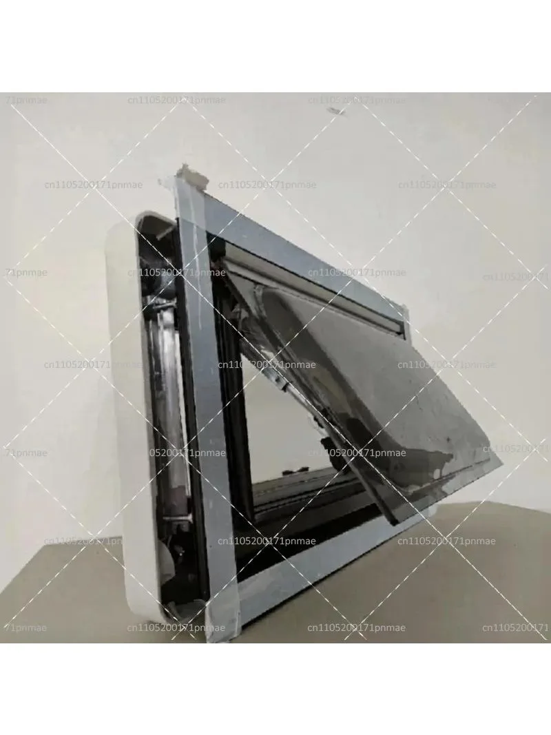RV Window Acrylic Double Layer External Push Trailer Hanging Thermal Insulation Glass Modified Opening