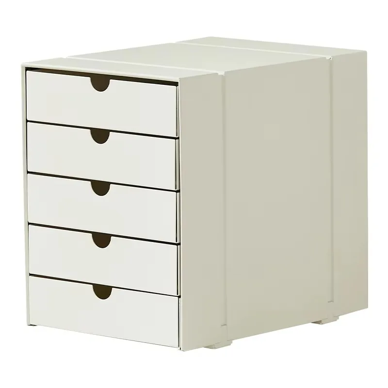 Metal Filing Cabinet Modern Simple Luxury Multi-layer Document Small Cabinet Metal Drawer Nordic Desktop Storage Cabinet