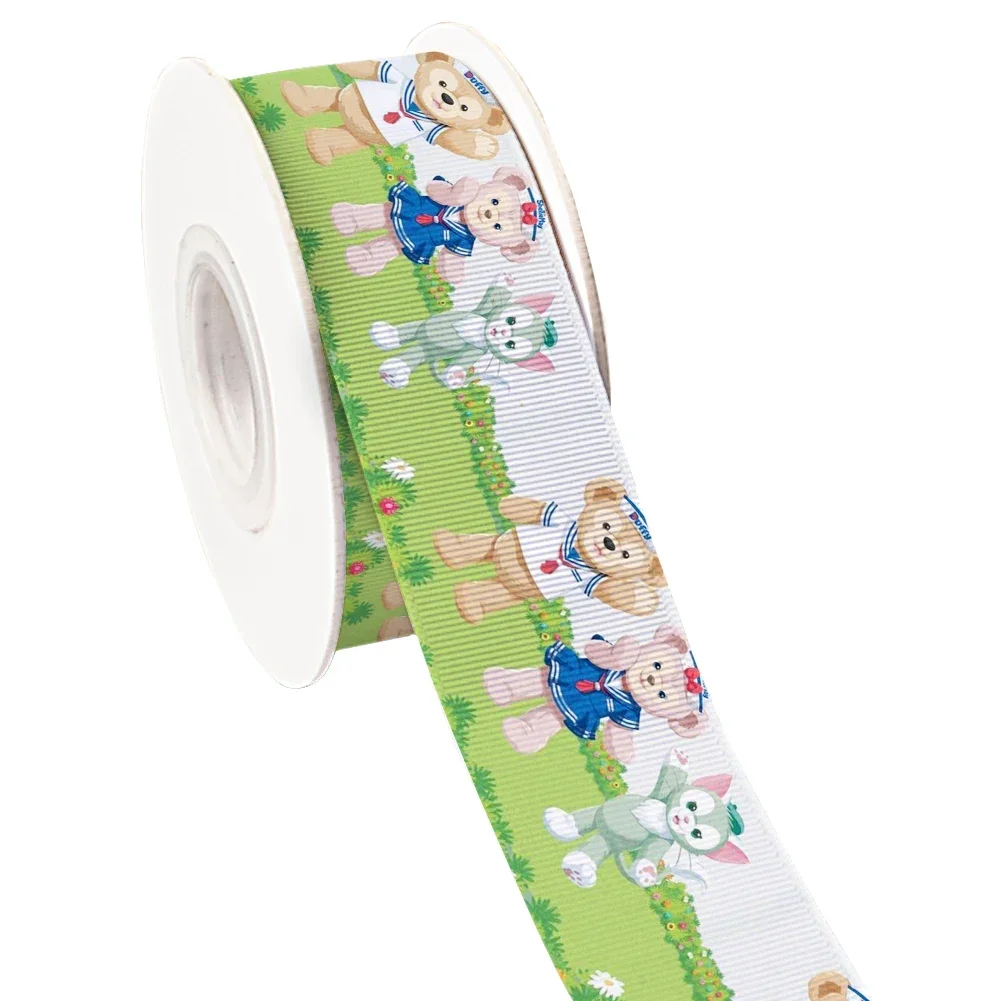 Disney Gelatoni Shelliemay Duffy Patroon Lint Voor Cheer Strikken 10Yards Grosgrain Lint