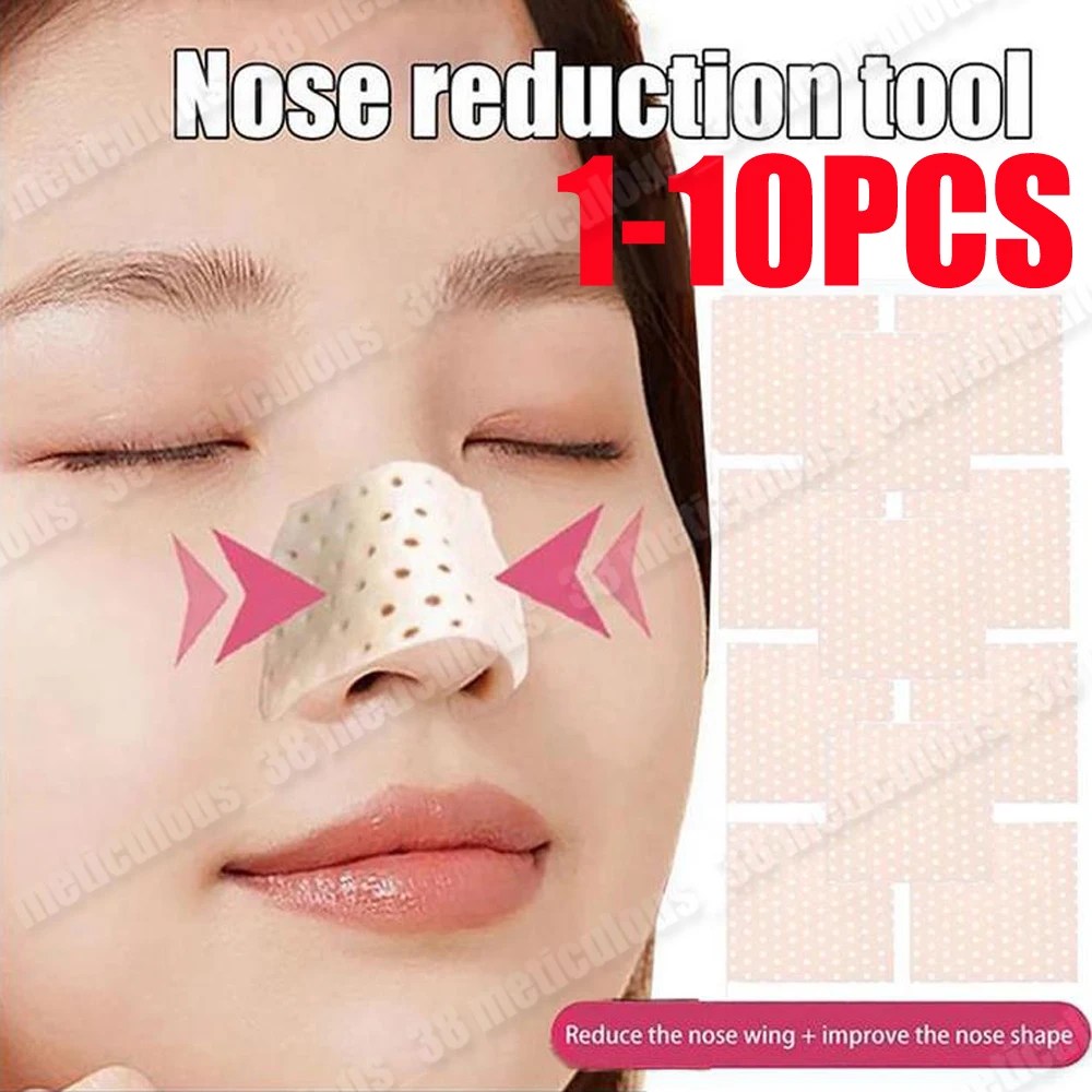 

1-10PCS Low Temperature Thermoplastic Nose Splint Nose Job Rhinoplasty Ortho Immobilized Thermoplastic Nose Fracture Splint