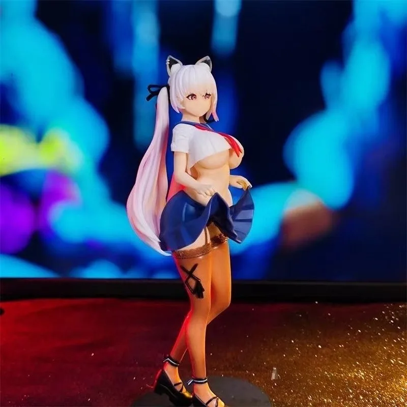 

26 см MaxCute Alvina-chan 1/7 униформа Ver сексуальная девушка аниме фигурки героев ПВХ коллекция хентай куклы модель игрушки подарочная фигурка