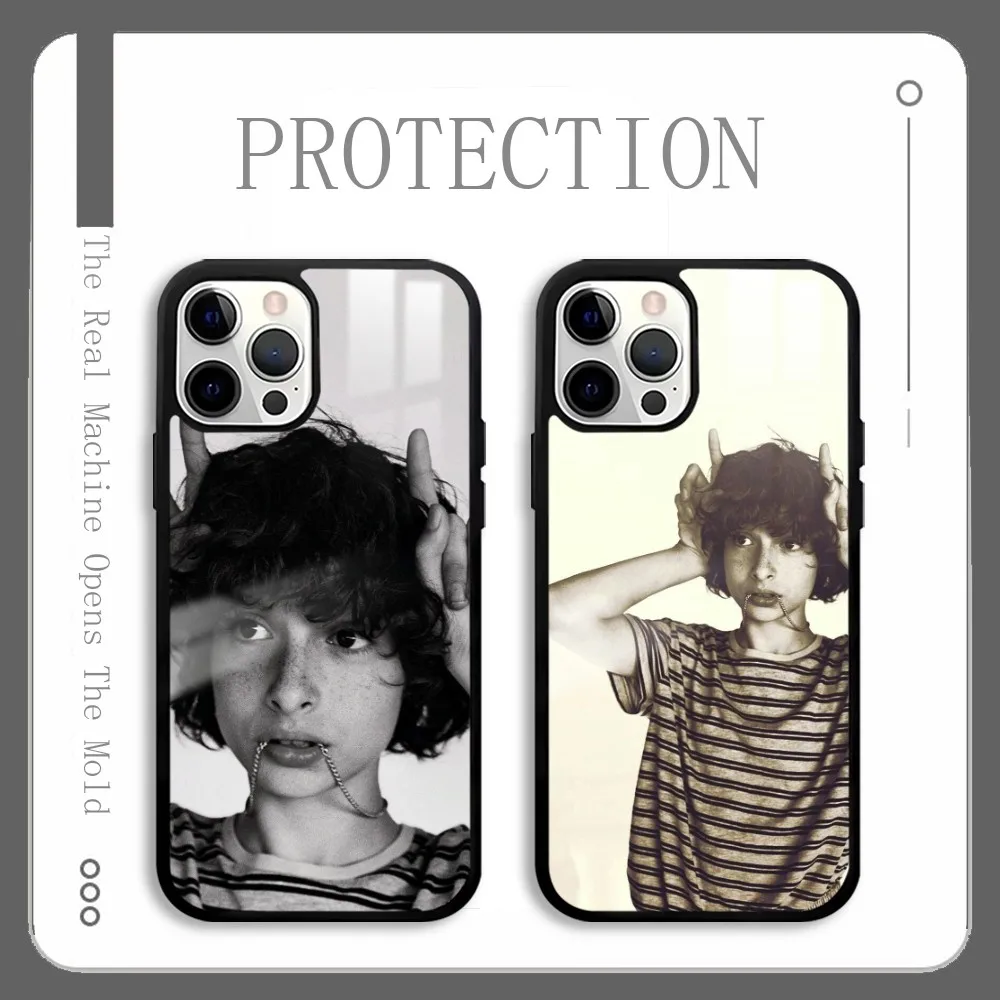 

F-Finn W-Wolfhard Actor Singer Phone Case For IPhone 16 15 14 13 12 11 Pro Xs Max Mini Plus Celulares Hard Funda