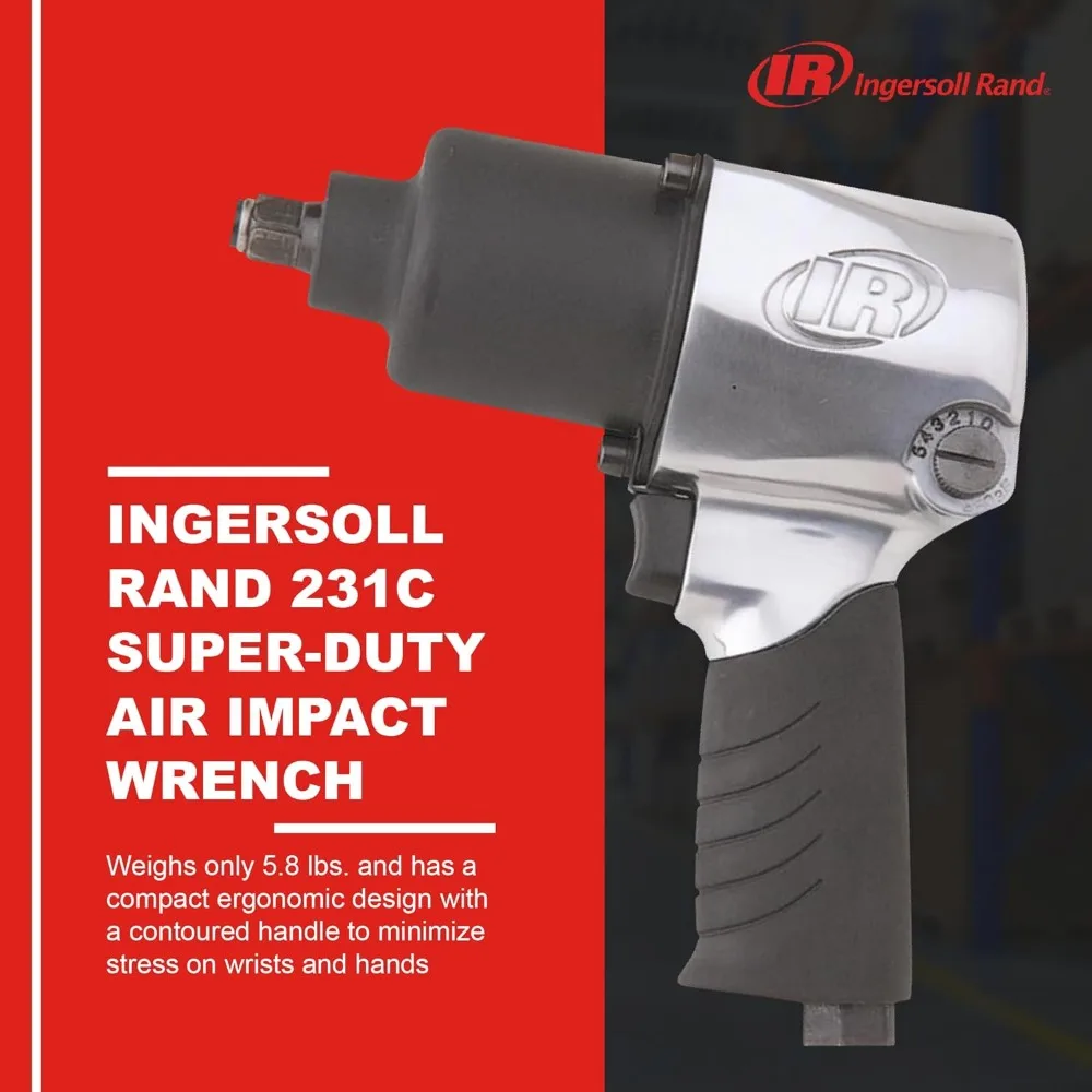 

Ingersoll Rand 231C Воздушный ударный гайковерт с приводом 1/2 дюйма