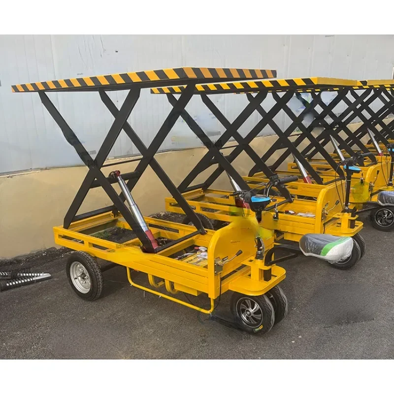 Popolare cina vendita calda magazzino trasporto carrello di trasporto grande capacità 1ton/2ton batteria carrello di carico elettrico con sedile