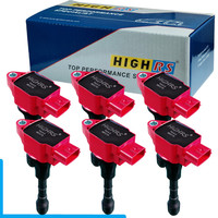 6PCS Ignition Coil Plug 370Z for Infiniti EX37 FX37 FX50 G37 M37 Q40 Q50 Q60 Q70 Q70L QX50 QX70 3.5L 3.7L V6 VQ37VHR 22448-EY00A