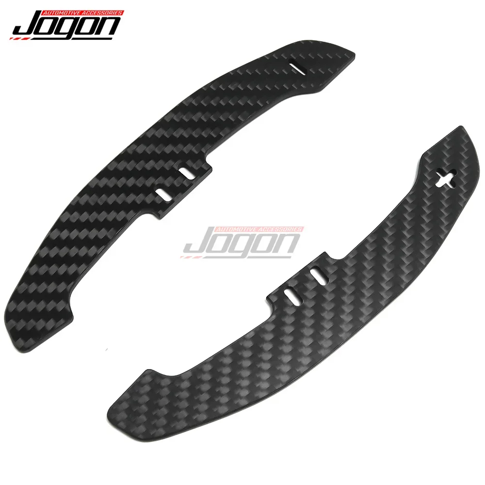 For Toyota Supra GR A90 J29 MK5 2019 2020 2021 2022 Carbon Fiber Magnetic Paddle Shifter Steering Wheel Paddle Extension Trim