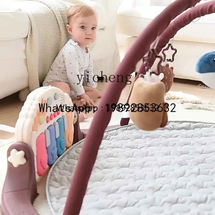 AD Newborn Infant Toddler Harmonium Toy  High-End Gymnastic Rack Gift Set Gift