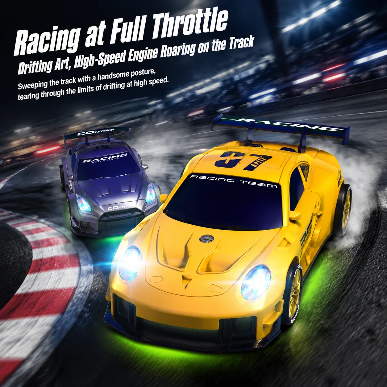 

JJRC Q228 Mini RC Drift Car 4WD Electroplated 2.4G Remote Control Racing Vehicle High Speed Toy Car for Boys
