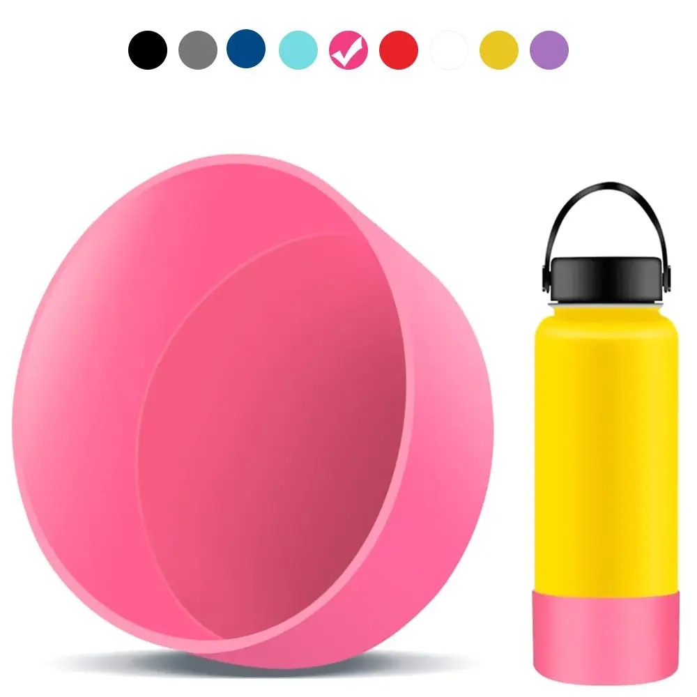 سيليكون التمهيد لزجاجة المياه 32-40OZ زجاجة ماء المضادة للانزلاق غطاء الأكمام السفلي لزجاجة المياه #3