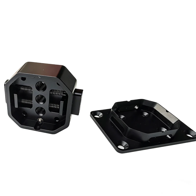 

1Set Aluminum Gimbal Quick-Release Mount Payload Quick-Detach Base Installation Board w Buckle for RC Drone Camera/Search Light